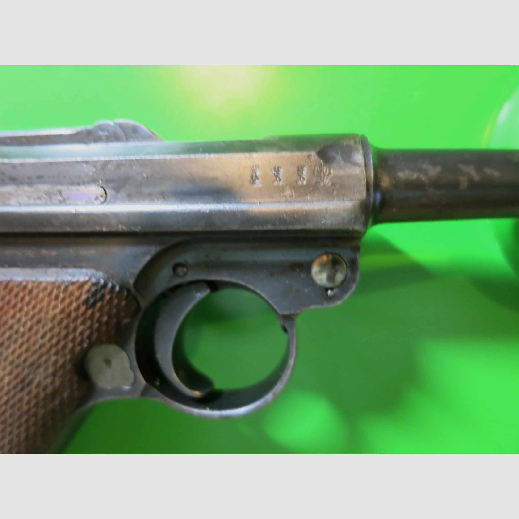 Deutsche Waffen- und Munitionsfabriken (DWM) 1917, Pistole 08 P08, 9 mm Luger     #39
