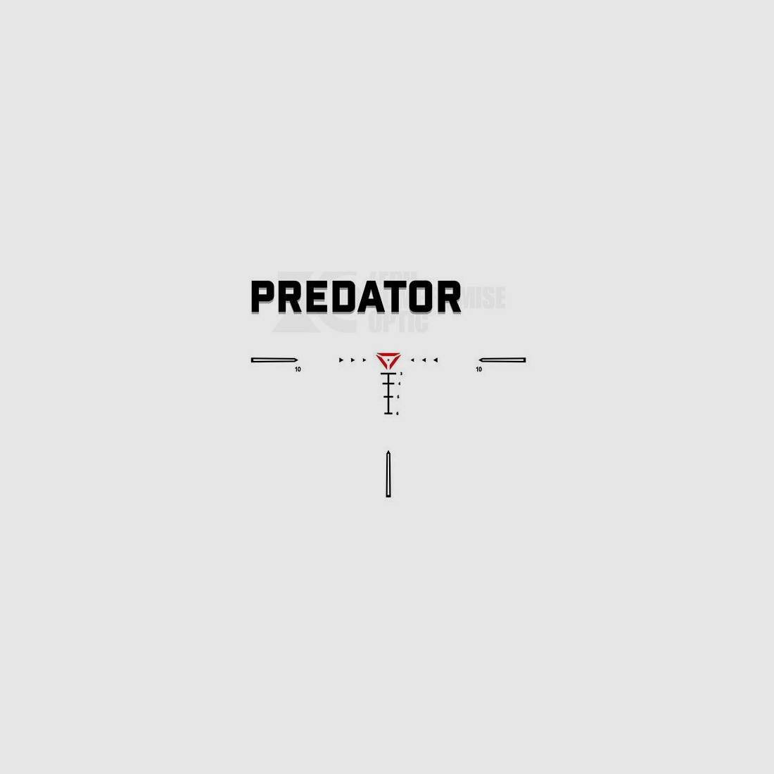 ZCO Zero Compromise ZC210 MIL 2-10x30 LPVO FDE Predator