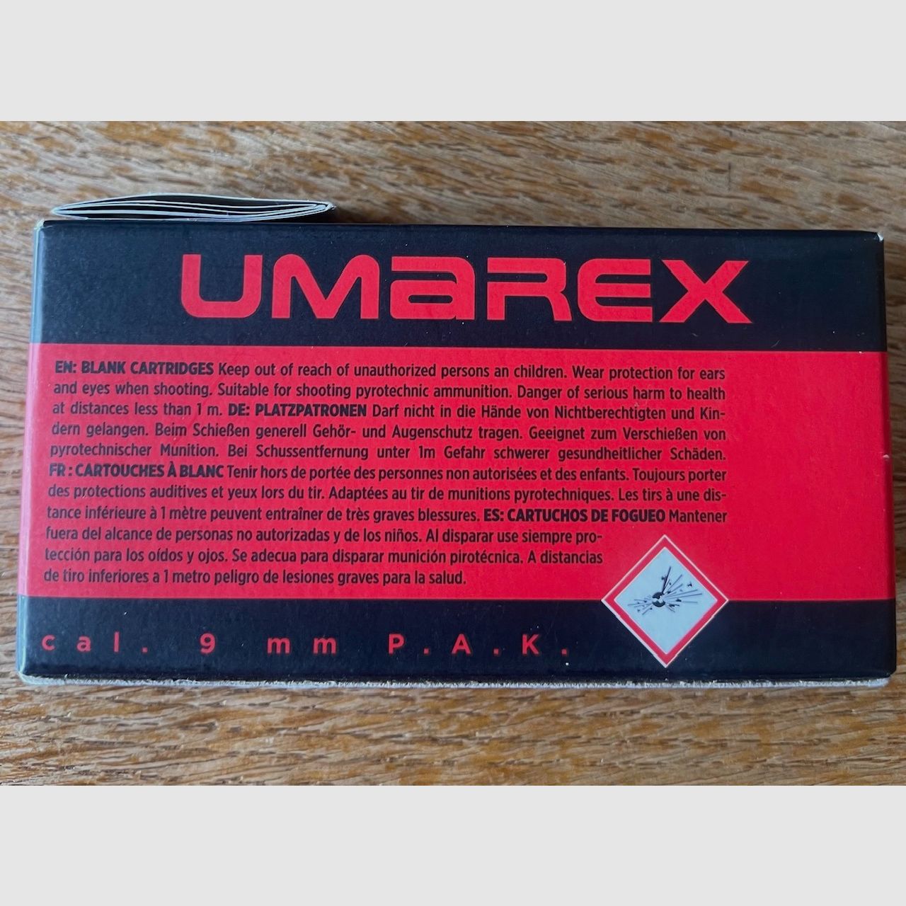 Umarex Munition 9 mm P.A.K. Perfecta 61 Stück und Umarex Munition 9 mm P.A.K. 50 Stück
