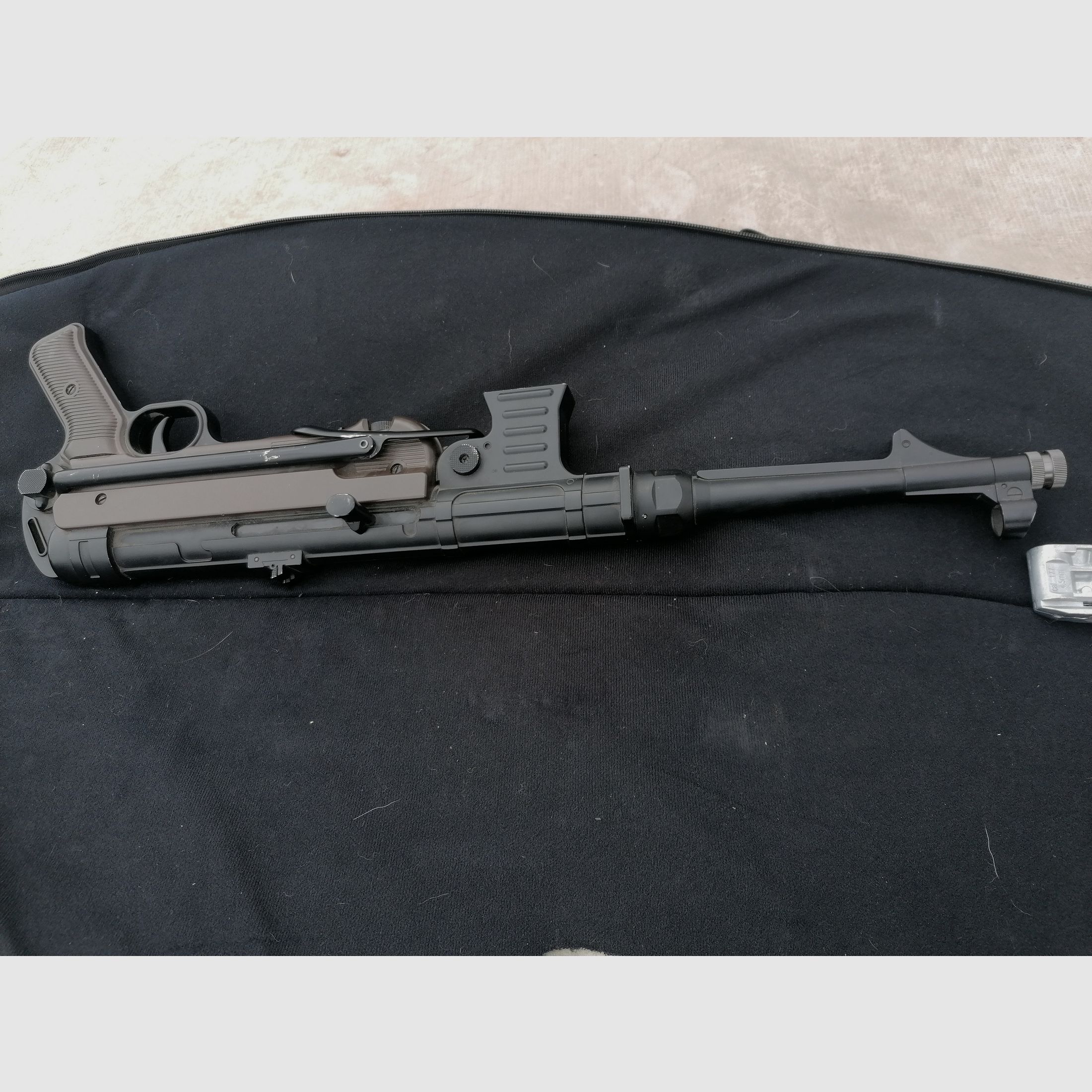 MP Alemán 4,5 mm Rifle de gas