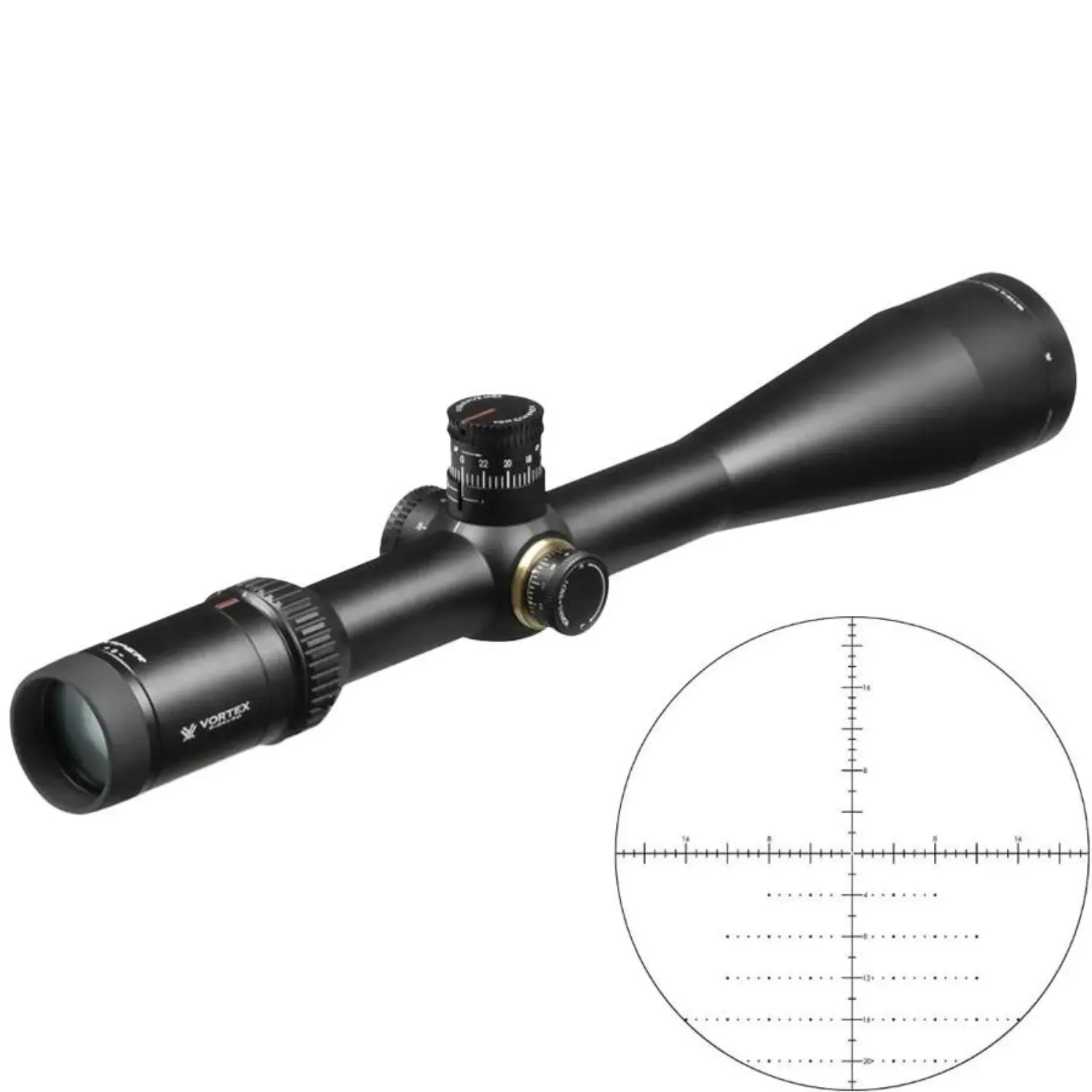 Vortex Zielfernrohr Viper HS LR 6-24x50 XLR MOA FFP