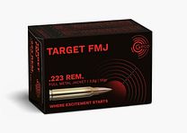 Geco .223 REM TARGET FMJ 55grain 1000 Schuss