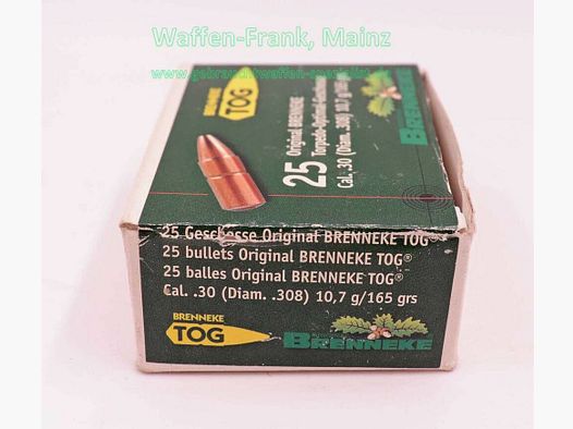Brenneke - Berlin Büchsengeschosse .30 (.308)