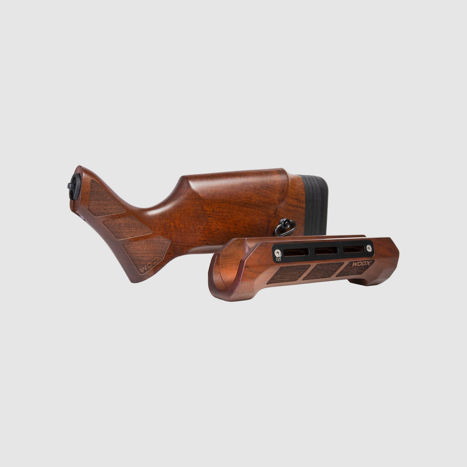 Schaft Set 7,75" Gladiatore Holz Walnut Mossberg