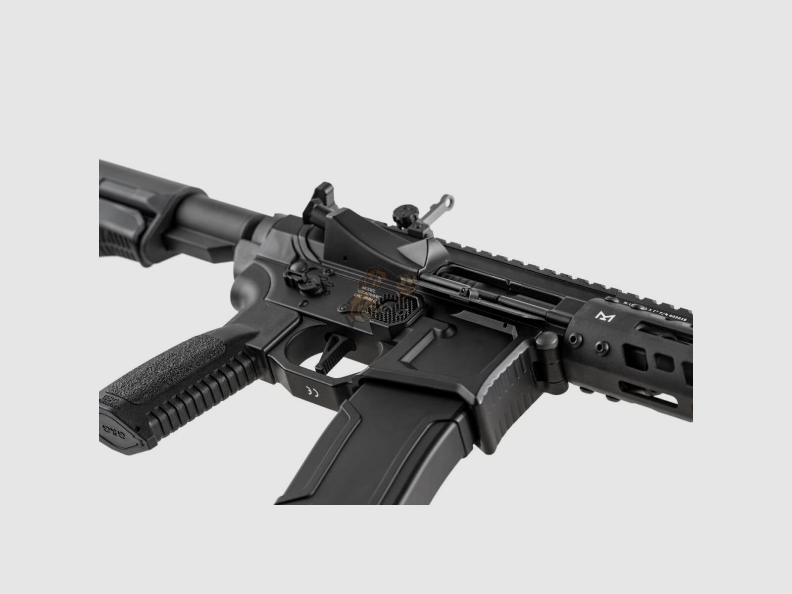 MGCR 556 GBBR 7" Gas Blow Back Softair Gewehr Frei ab 18 – Schwarz -F- | G&G
