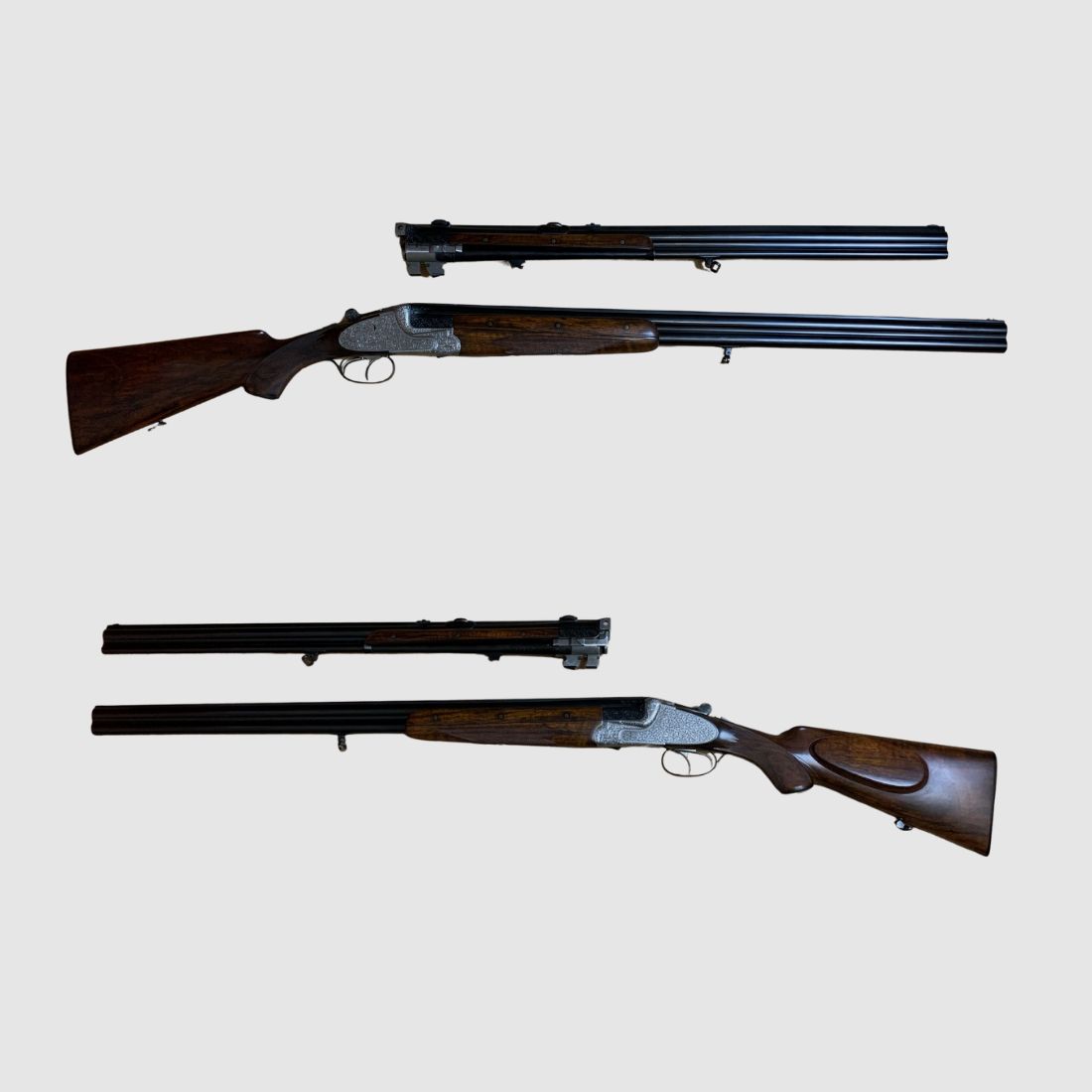 Bergstutzen Merkel-Suhl Kal. 16,7x65R mit ZF Schmidt & Bender 3-12x50 und Wechsellauf