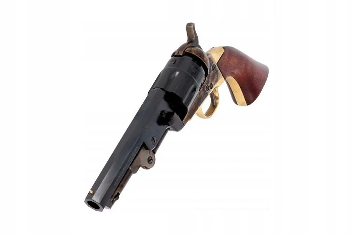 Rewolwer czarnoprochowy Pietta Navy Yank Sheriff l.4,87" stal k.44, zdjęcie 7 z 8