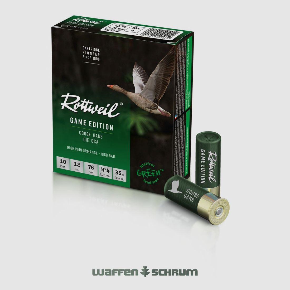 Rottweil 16/70 Game Edition Ente Steel 3,0mm - 26g