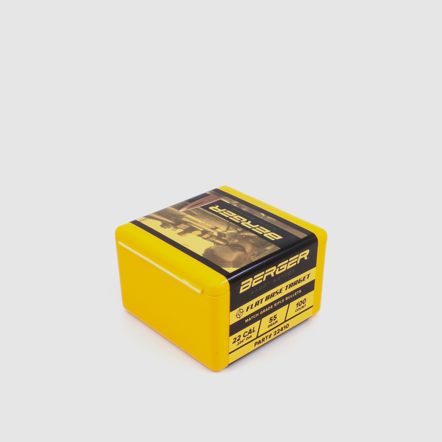Proiettile Berger .22 FB Target 55GR 100 Pezzi