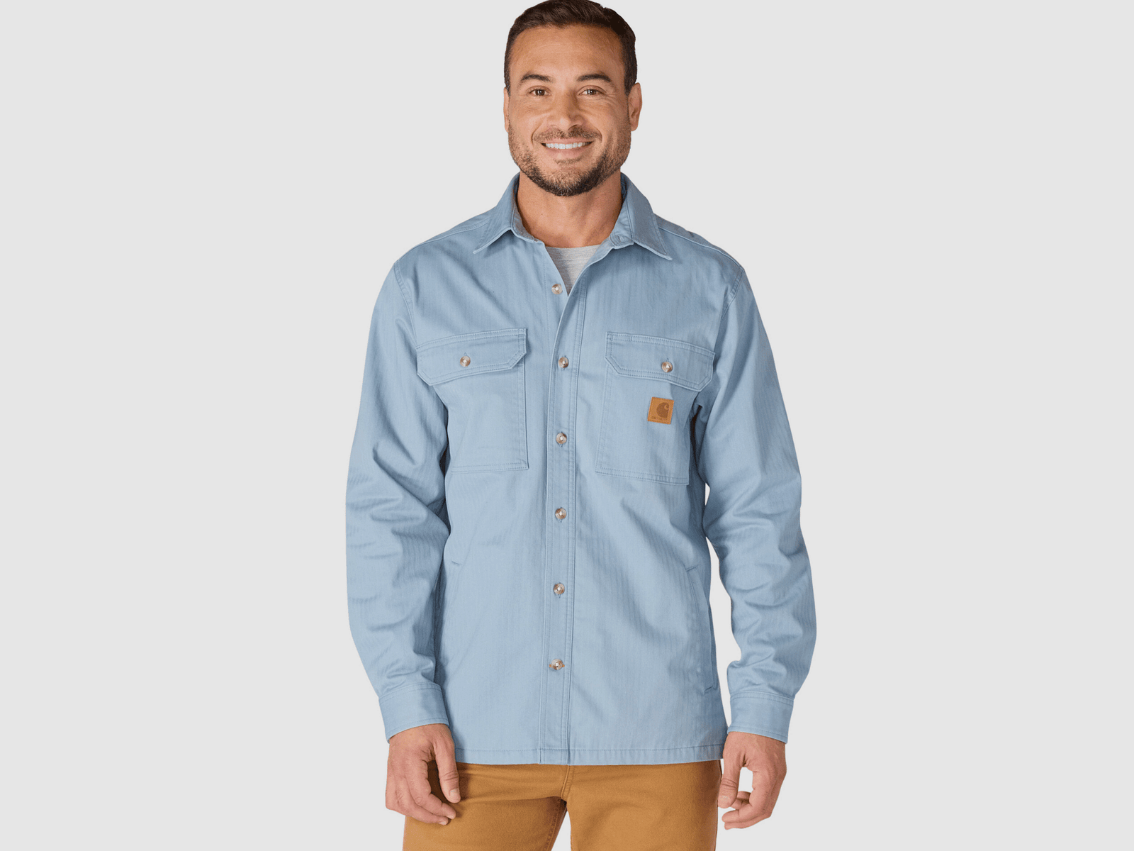 Carhartt Newcastle Shirt Jac Mannen Rolling Thunder 2XL