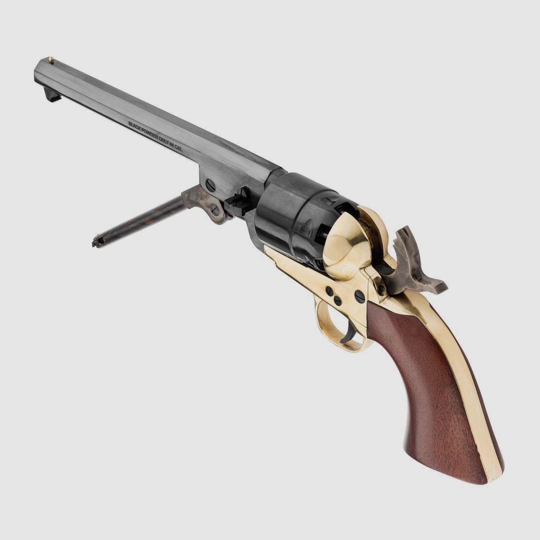 Colt Pietta Rebnord Revolver Kal .36 - Authentieke Replica - Slagmechanisme - Voor Verzameling en Sportief Schieten, afbeelding 2 van 5