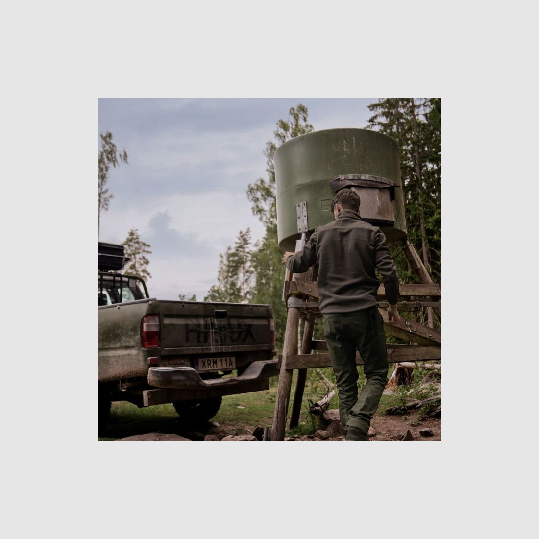 Härkila H-Fleecejacke Fjell, Bild 5 von 10