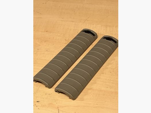 Picatinny Rail Cover 2-piece Set in Tan