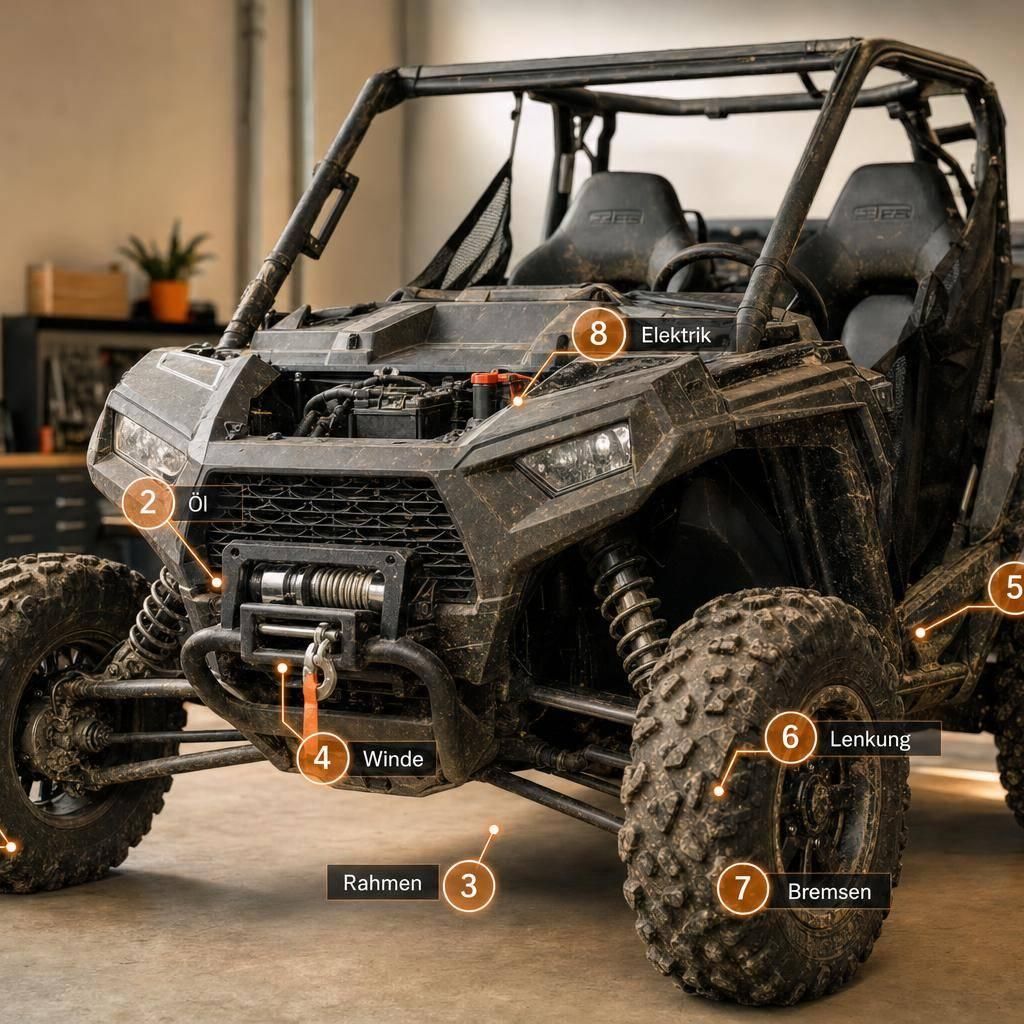 8 Mängel bei gebrauchten UTVs erkennen