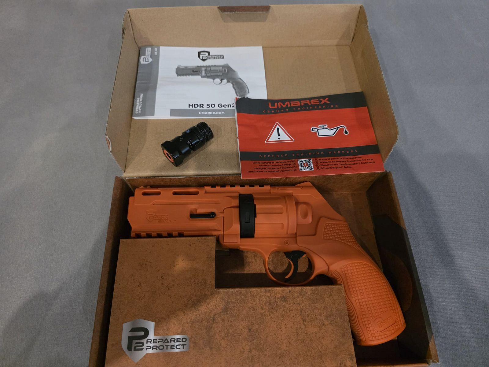 Umarex RAM .50 Revolver T4E HDR 50 .50 CO₂, mit 7,5 J neu und ovp