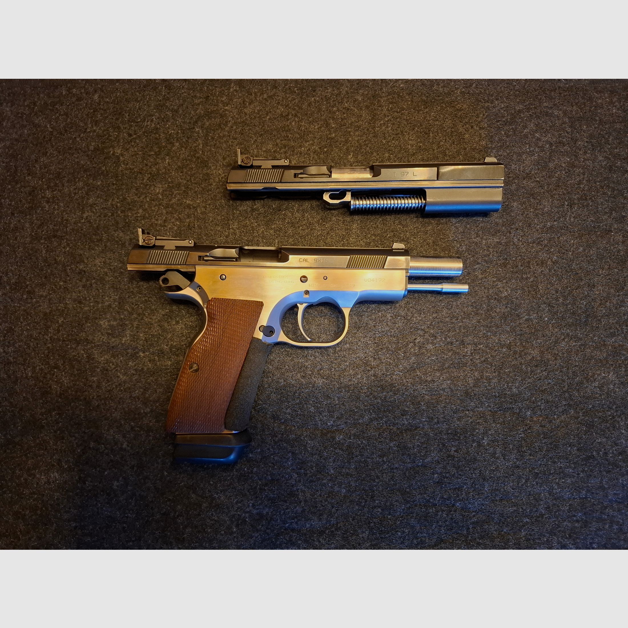 TANFOGLIO "Ultra Match Combo" - 45 ACP inkl. WS (9mm Luger)