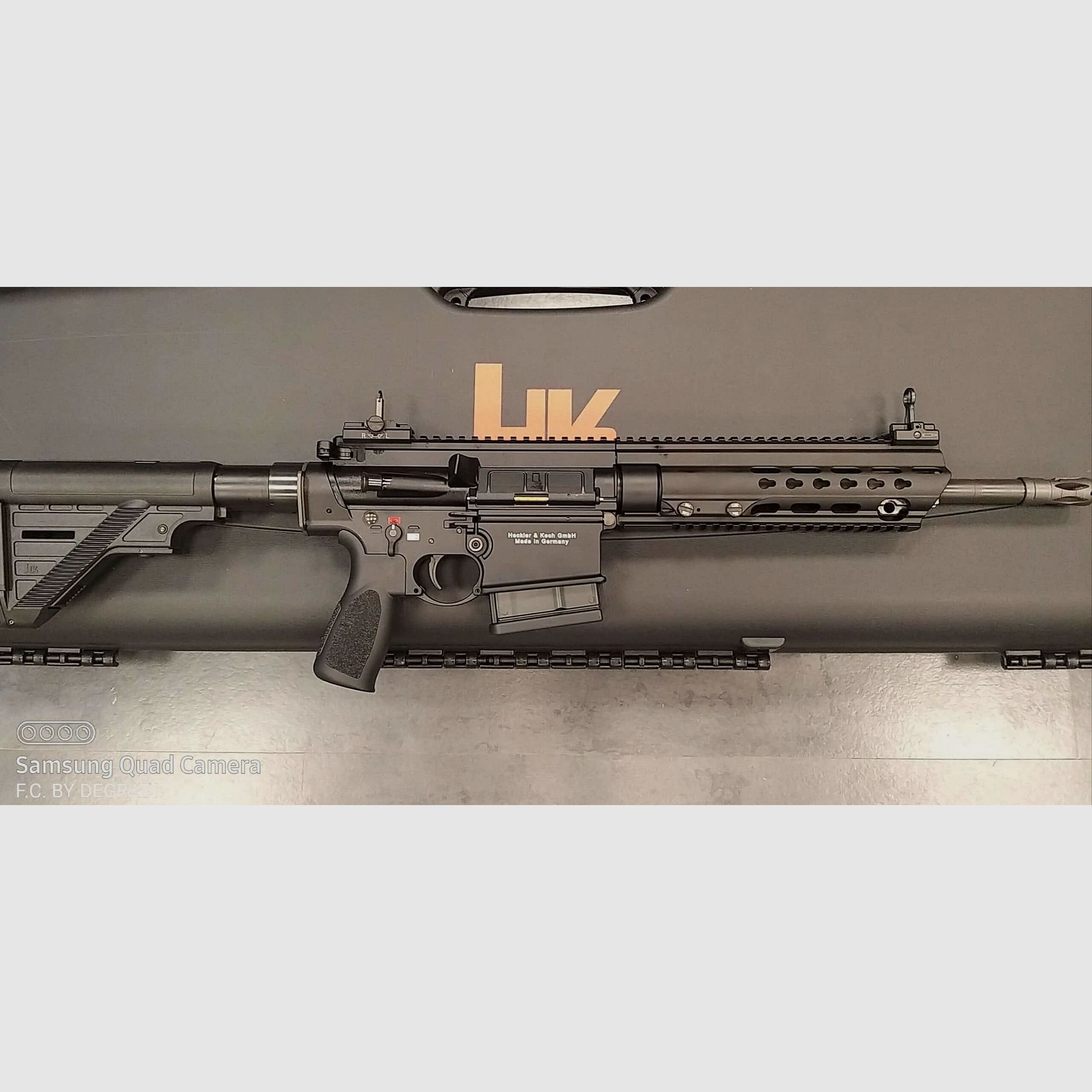 HECKLER & KOCH MR308 A3 CZARNY, zdjęcie 3 z 4