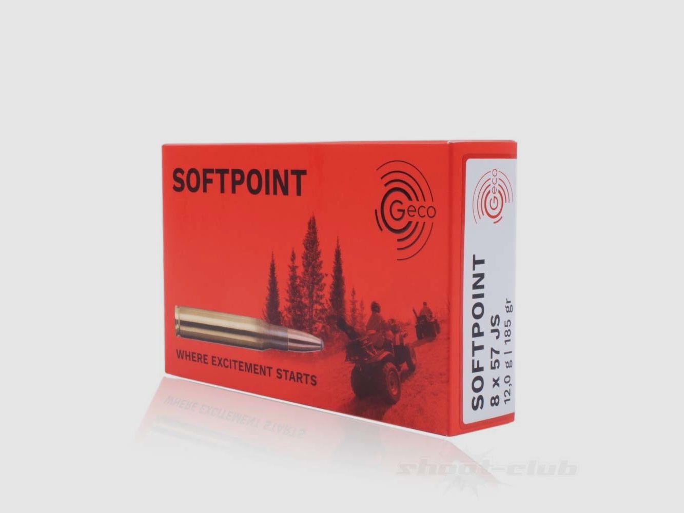 Geco Softpoint TM 185grs 20pcs