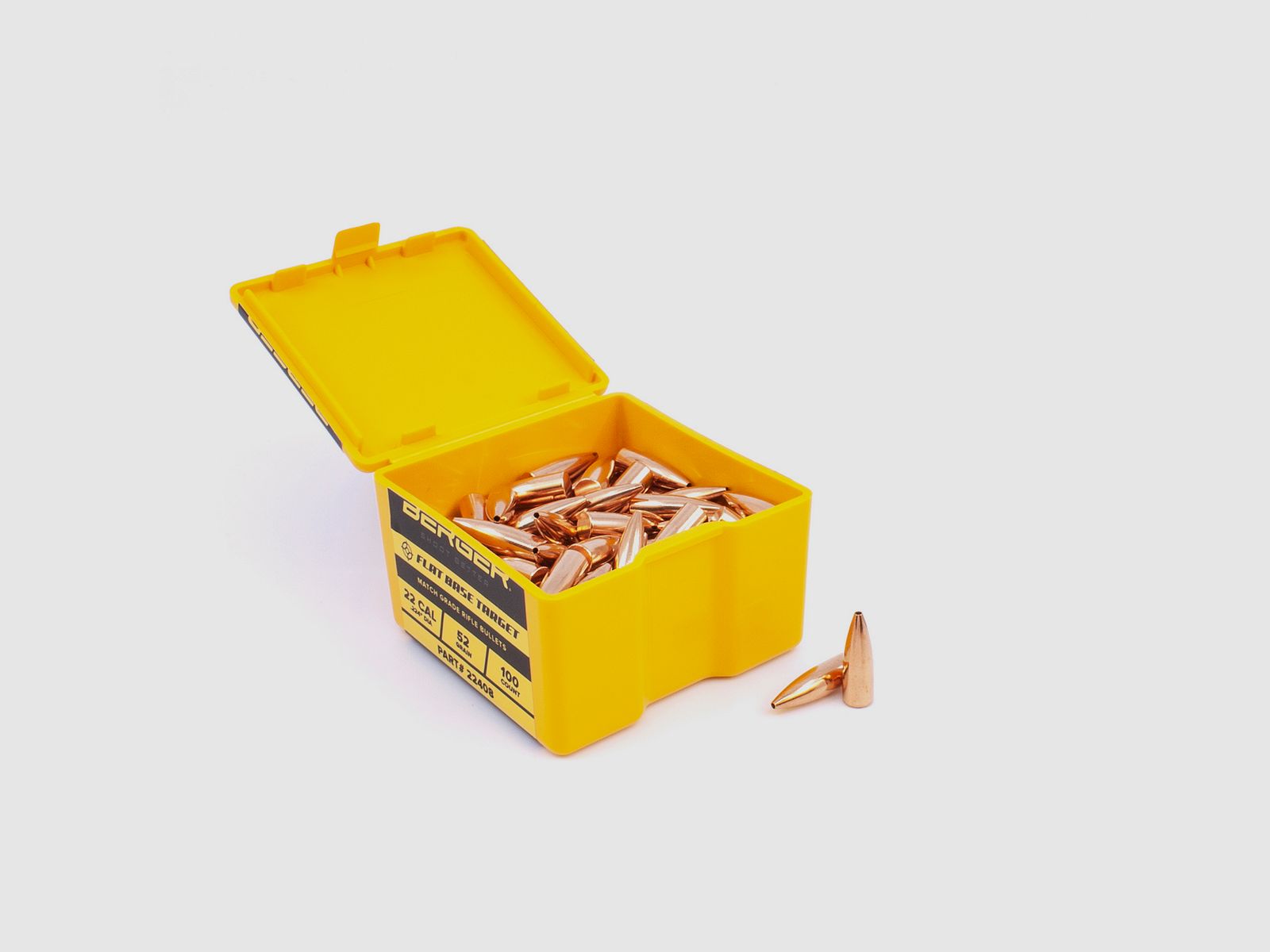 Proiettile Berger .22 FB Target 52GR 100 Pezzi