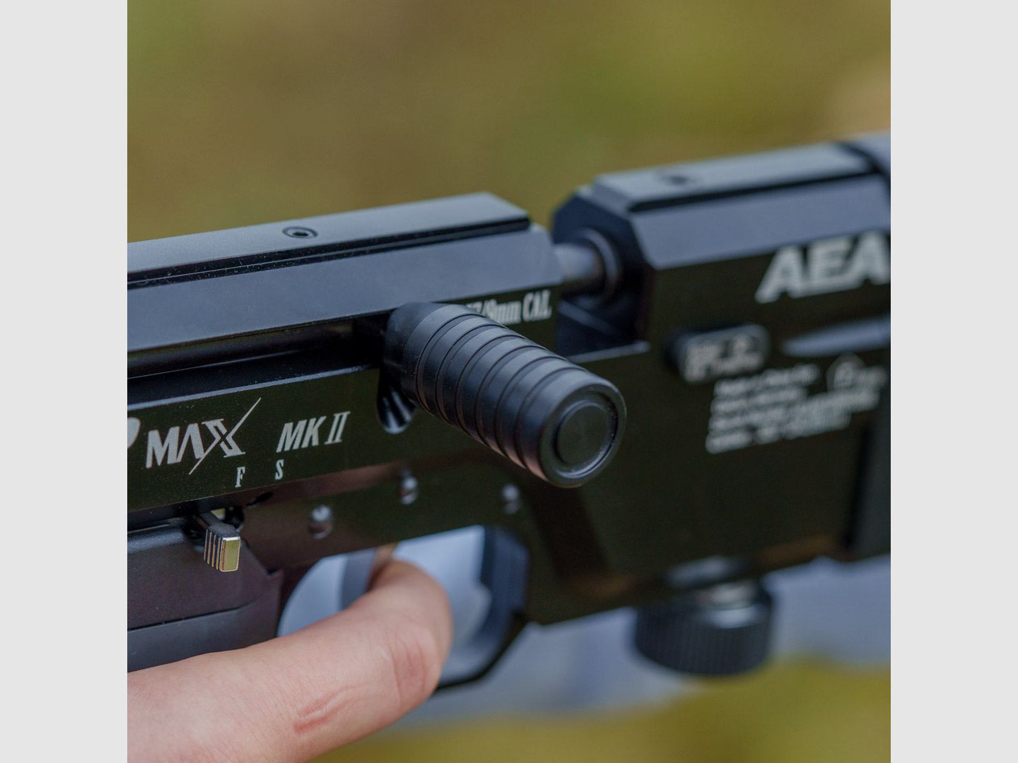Repitier Lever | XXL | Repitierhebel | HP MAX 1 | HP MAX 2 | CNC ALU | schwarz eloxiert