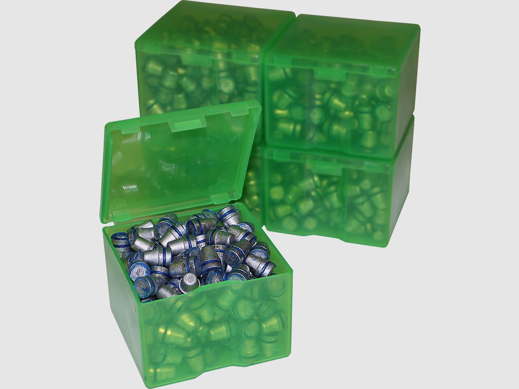 MTM Scatola per proiettili CAST-1-16 verde trasparente