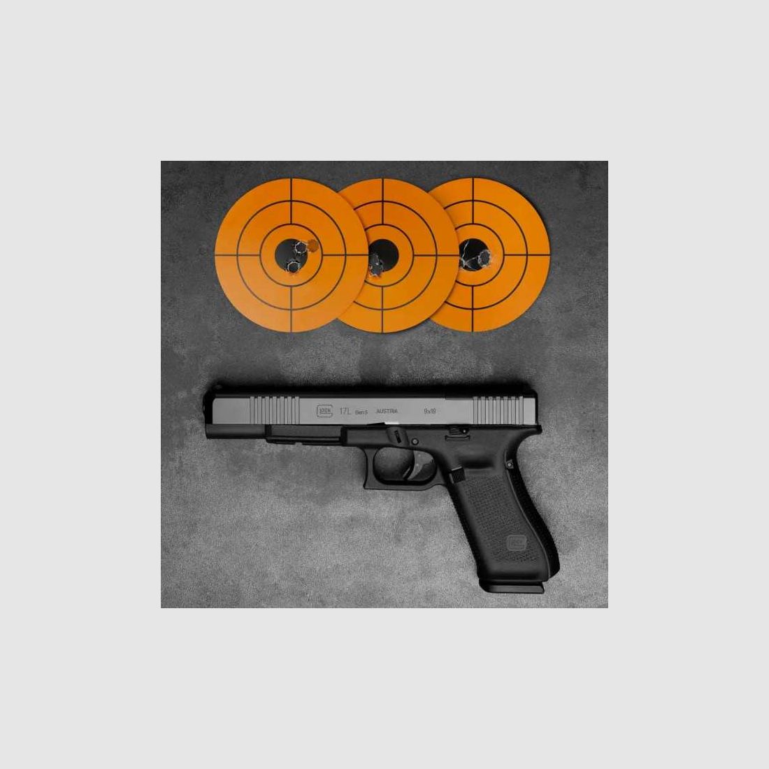 Glock G17L Gen5 MOS FS Pistole 9 mm Luger Longslide