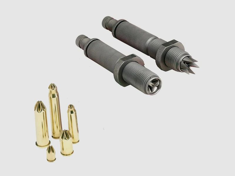 Set di matrici per cartucce a salve Hornady / set di 2 matrici per calibro .22 - .45