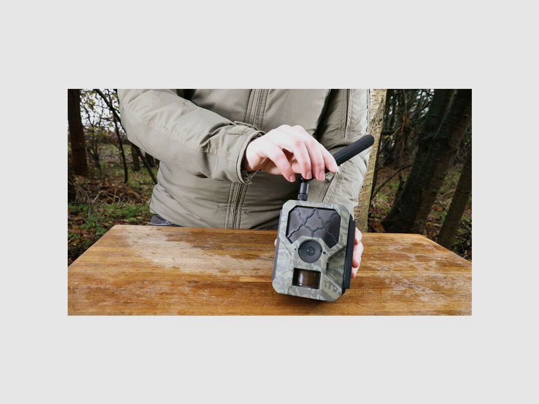 ICUserver CLOM Cam-S Funk Wildkamera Starterset (2x Cam-S + 4 Akkus +Ladegerät)