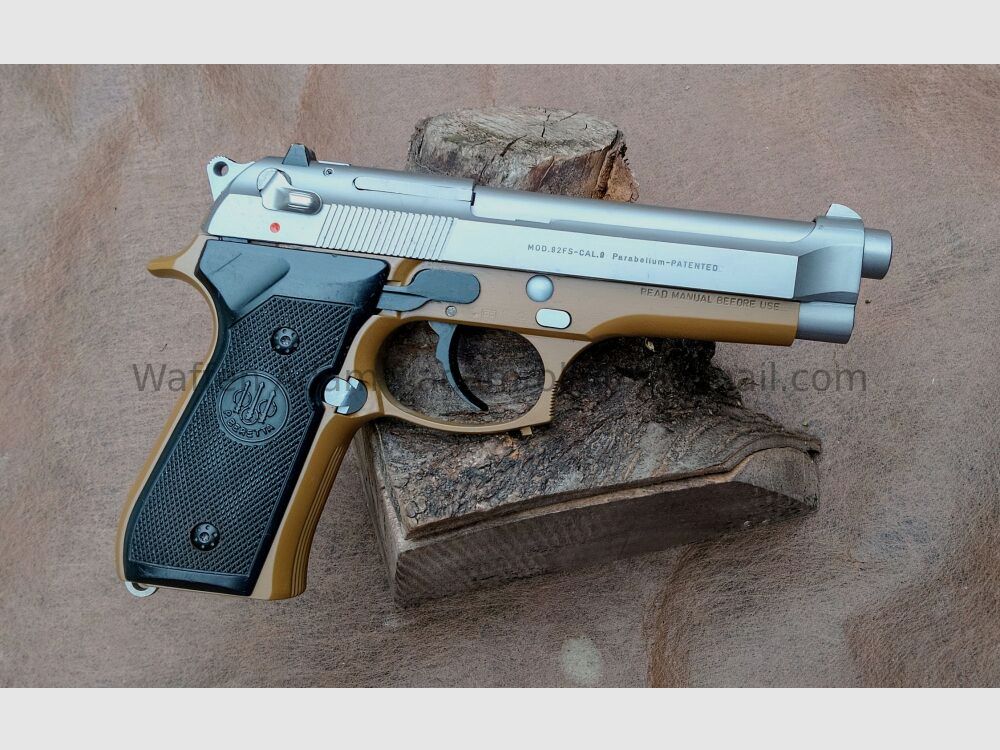 Beretta 92 FS en acier inoxydable modèle spécial