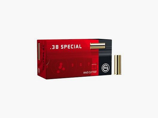 Geco .38 Special Wadcutter 148grn (50 stuks)