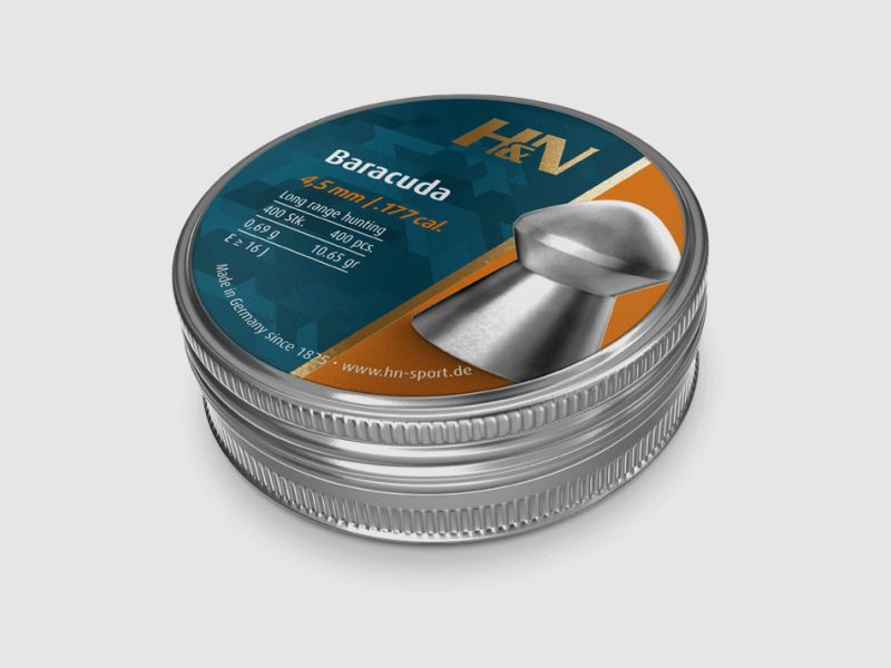 H&N Baracuda Standard 4,5 mm 400 uds.