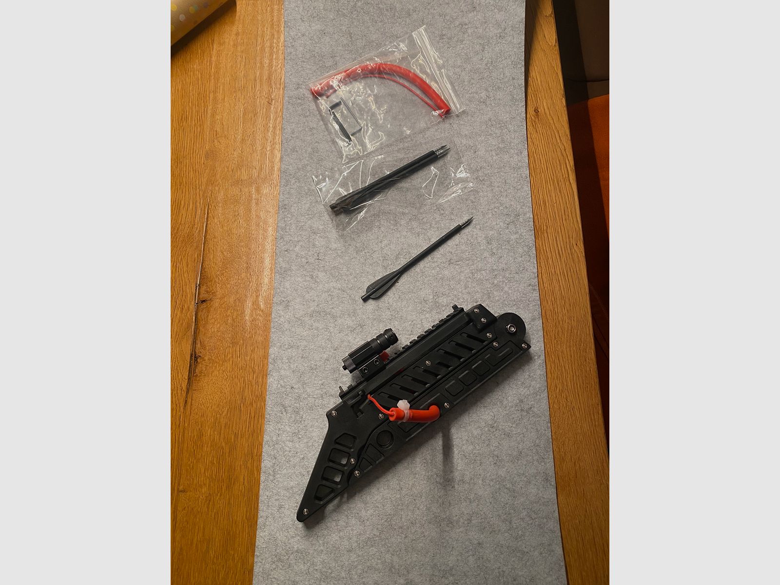 Arco e fionda pieghevoli