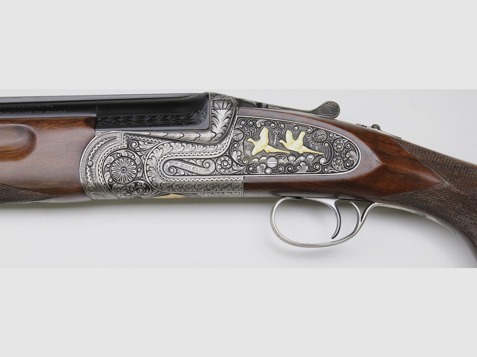 American Arms Excelsior (producent F. Sarriugarte) zamek boczny, zdjęcie 2 z 6