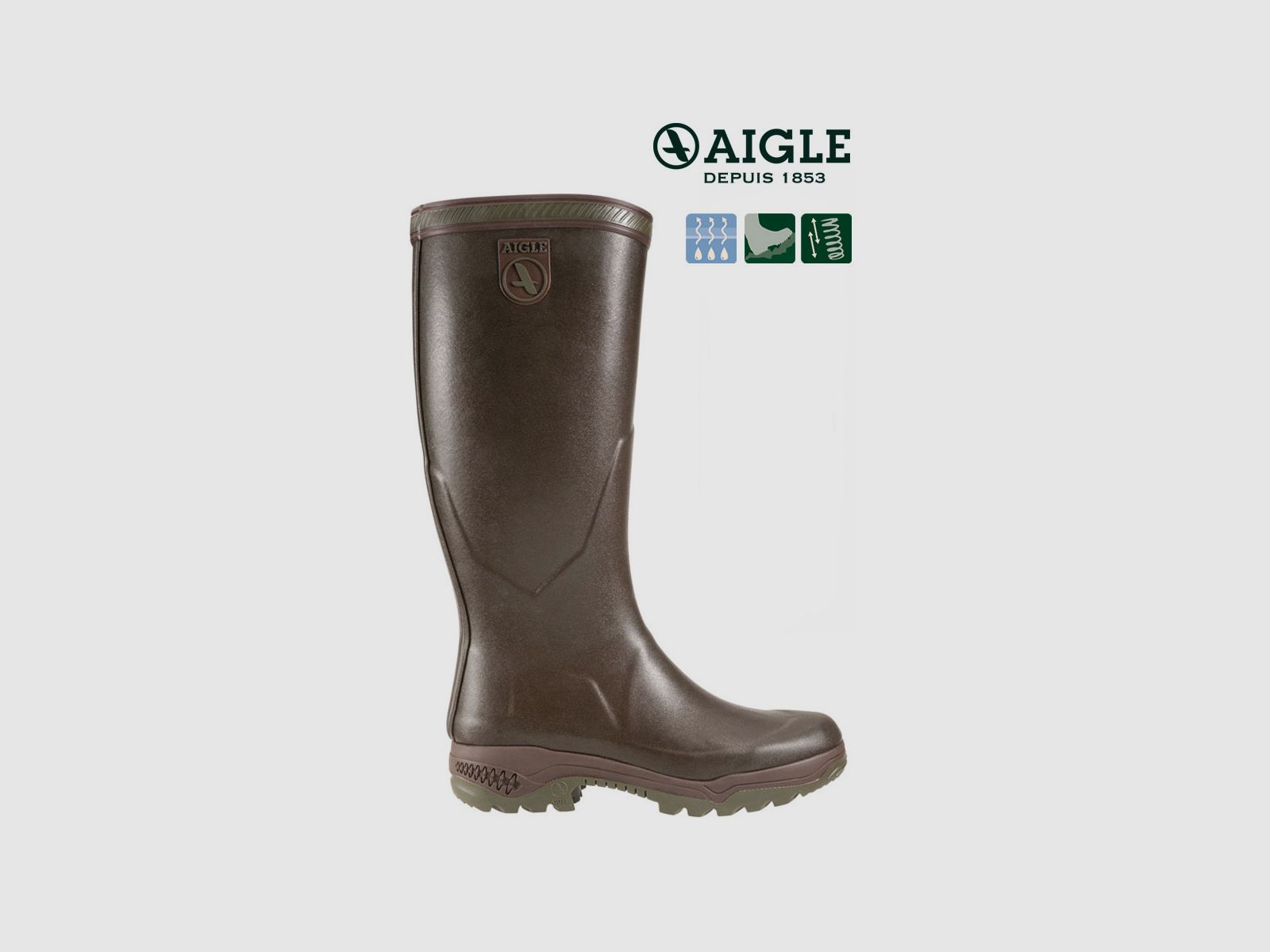 AIGLE PARCOURS® 2 Jersey braun