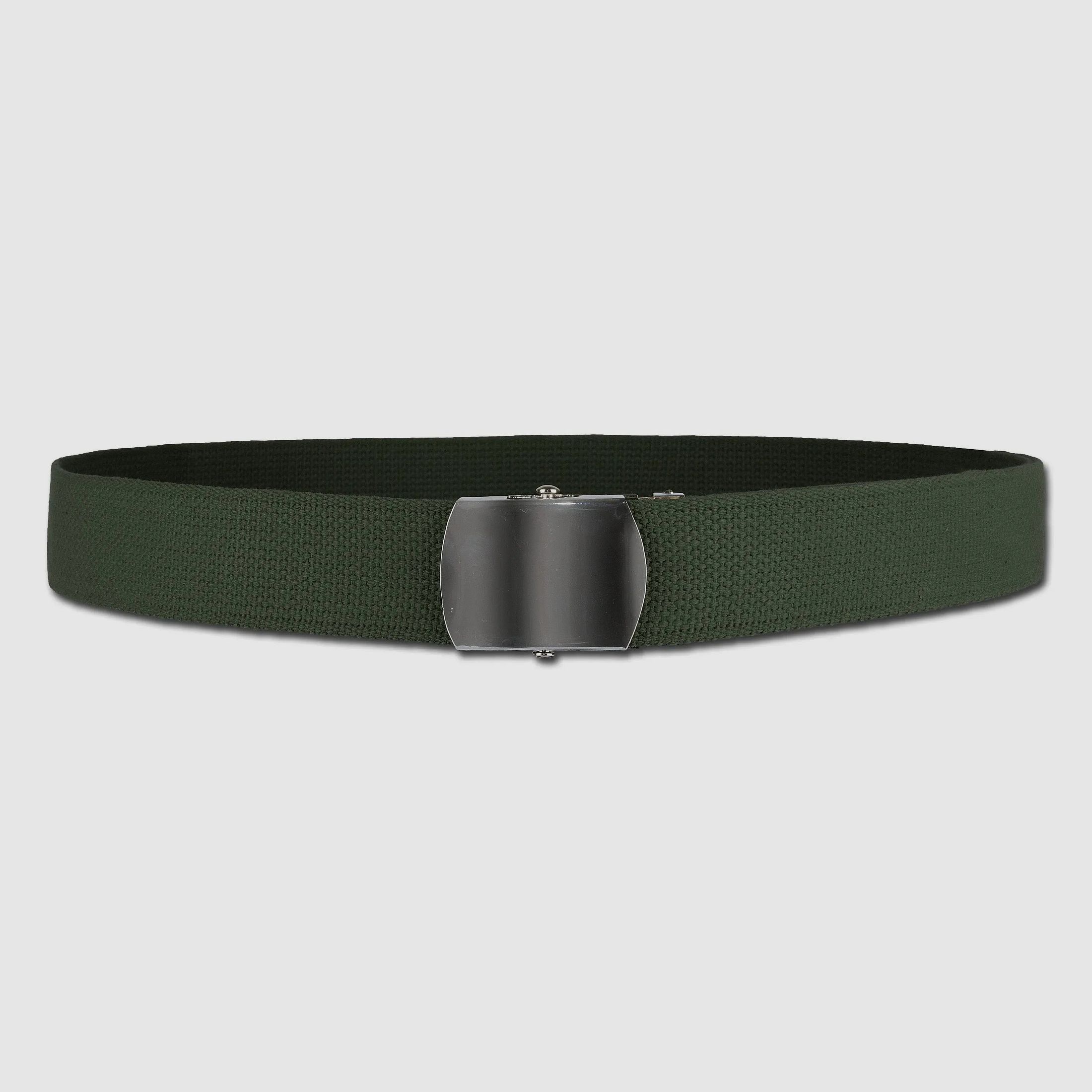 Mil-Tec Mil-Tec US Hosengürtel Silver Buckle 38 mm oliv