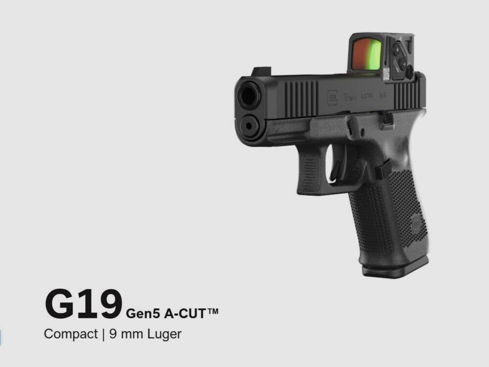Glock Mod. 19 Gen5 A-Cut Combo