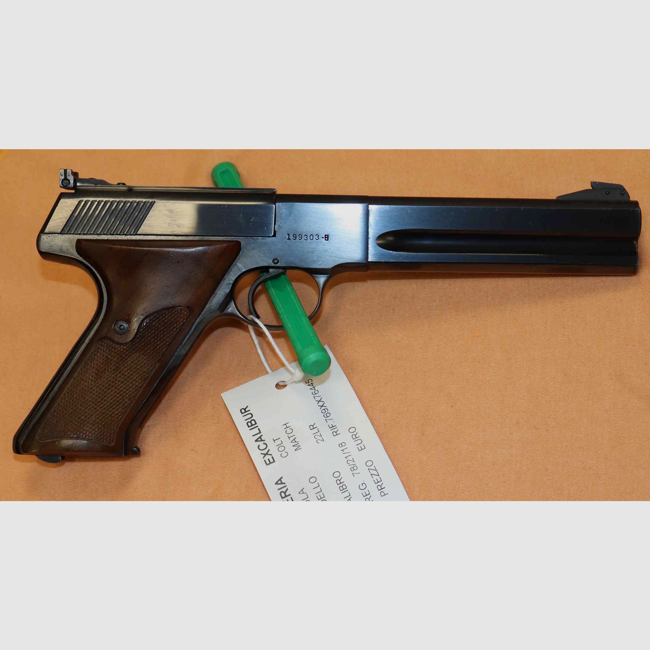Colt Woodsman Match Target Pistol Caliber 22LR, image 6 of 7