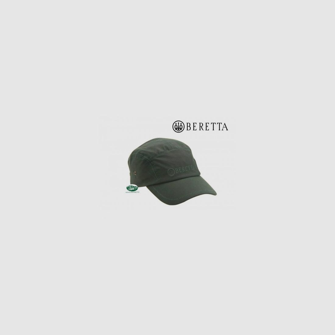 BERETTA Hut aus gewachster Baumwolle grün