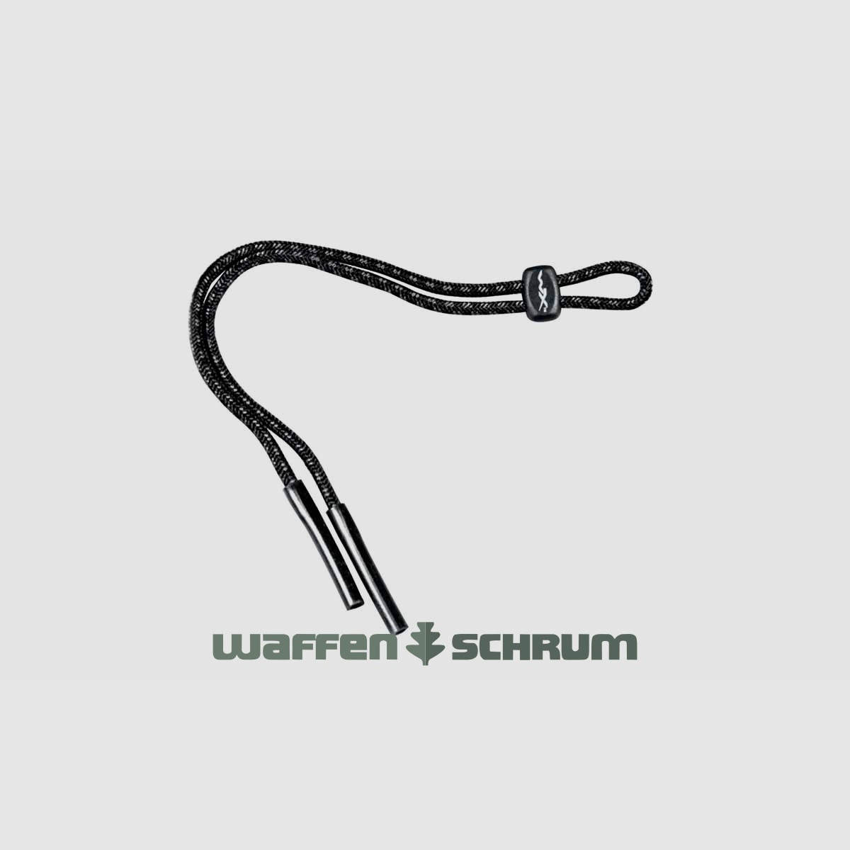 Wiley X glasses strap with rubber tips black