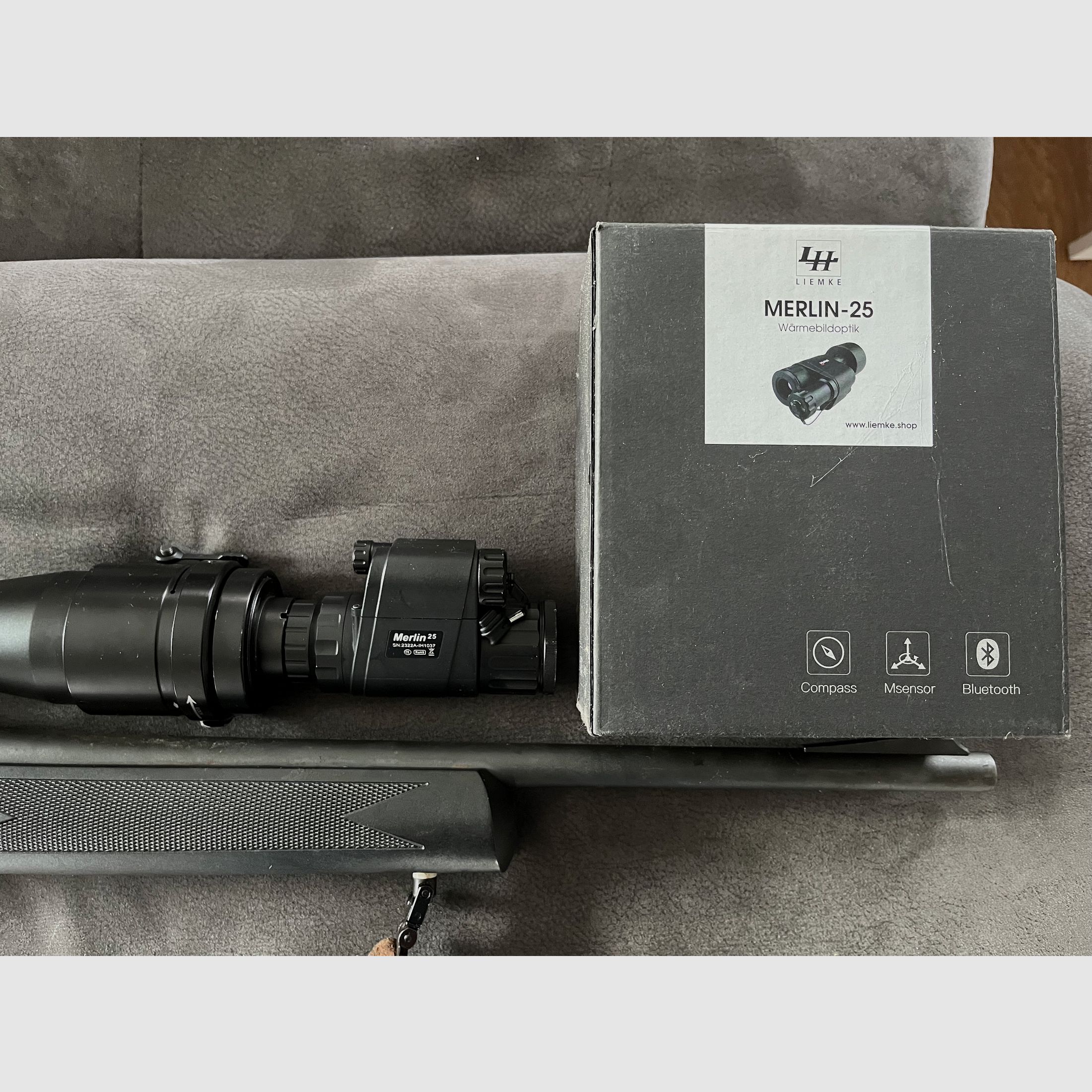 Wärmebildkamera Vorsatzgerät von Liemke Merlin 25 wie neu