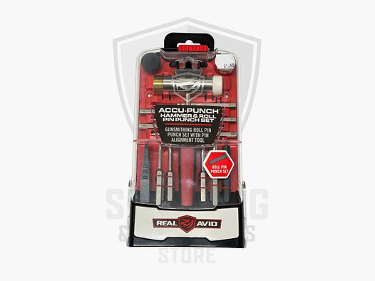 REAL AVID Accu Punch Hammer & Roll Pin Punch Set