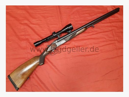 Sauer & Sohn Drilling 7x76R und 16/70 mit 6x46 Zielfernrohr 16/70;7x65R