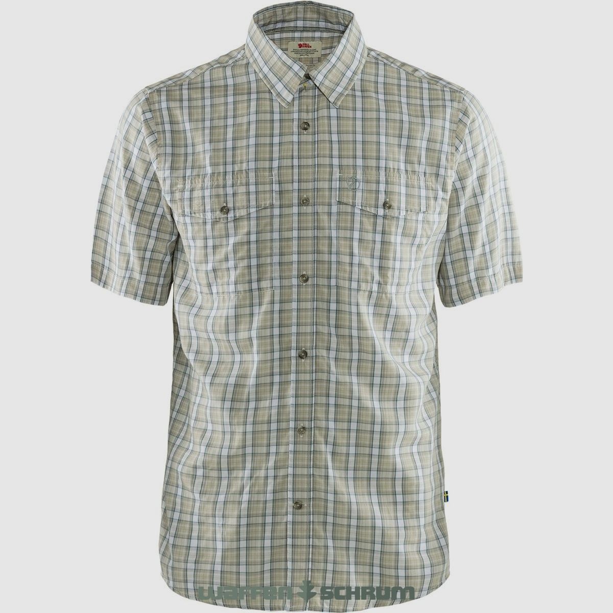 Fjällräven Hemd Abisko Cool Patina Green/Dark Navy