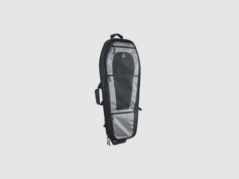 UTG Alpha Battle Carrier Sling Pack 34" Multi-Waffentasche, schwarz/grau