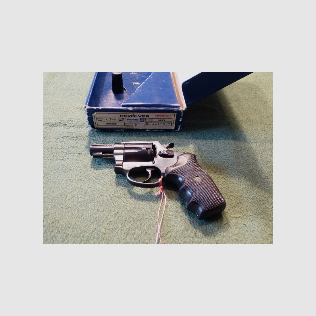 Fangschuß Revolver Rossi Mod. 27 im Kal. 38Spezial sehr guter Zustand