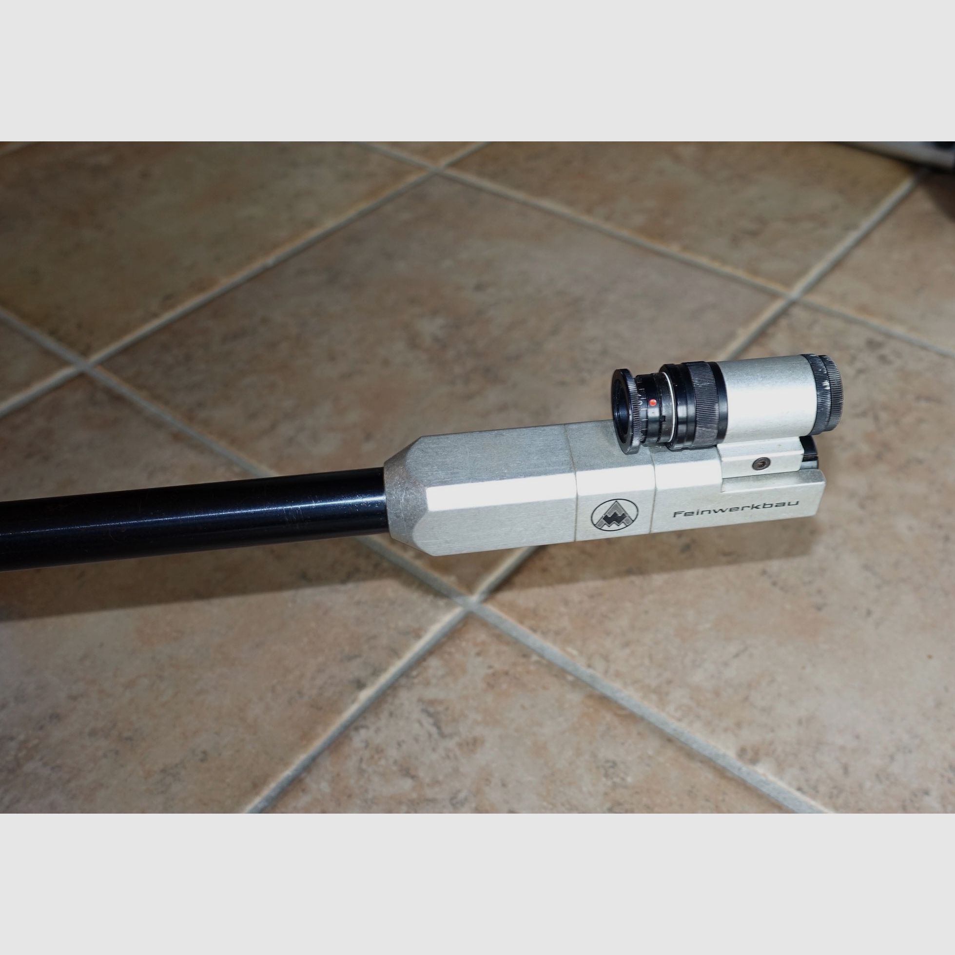 Fusil de match Feinwerkbau C 62 + cartouche + nouvel adaptateur de remplissage + guidon réglable