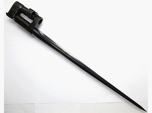 S.U.C.H.E. Mosin Nagant M44 / Wz.44 Klappbajonett mit der zugehörigen Bajonettaufnahme. English: I'm looking for a mosin nagant M44 / wz.44 folding spike bayonet and its corresponding mount.