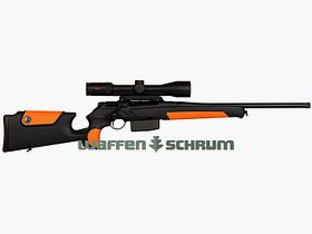 Merkel RX Helix Speedster OR .308Win, ZF Minox RS-4 2.5-10x50 S Abs. 4 bel, Dentler Montage, Gewinde M15x1, LL: 51cm