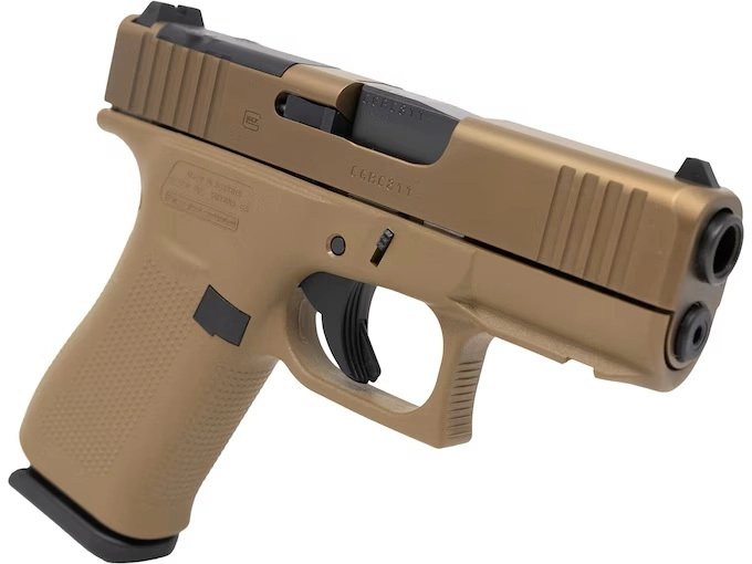GLOCK 43X COYOTE MOS K Kal. 9x19 15 Schoten, afbeelding 3 van 3