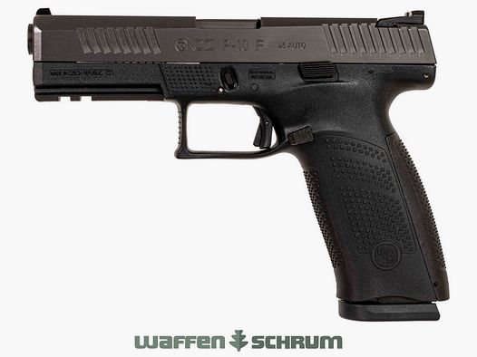 CZ P-10 F .45Auto oryginalna walizka i akcesoria (Res.-Mag., 2 dodatkowe uchwyty) LL: 112 mm